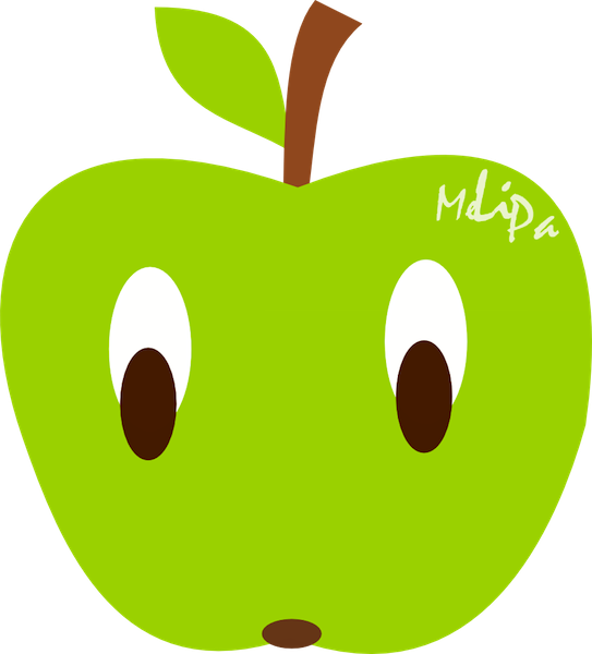 Clipart Info - Granny Smith (543x600), Png Download