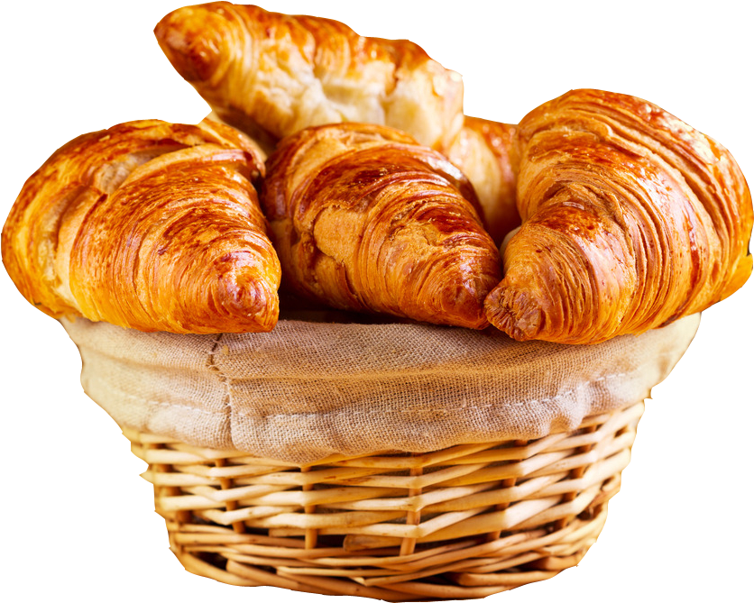 Croissant Bakery Puff Pastry Breakfast Cake - Icefire Baking Mat Silicone Placemat Large Rolling (1024x786), Png Download