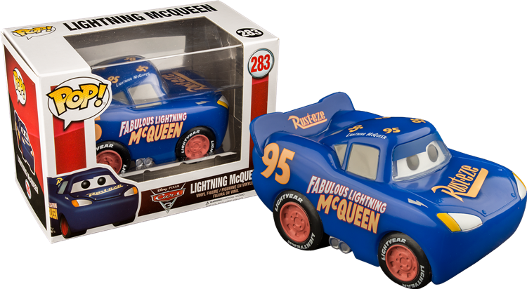 Funko Pop Disney Cars - Lightning Mcqueen Funko Pop (750x412), Png Download