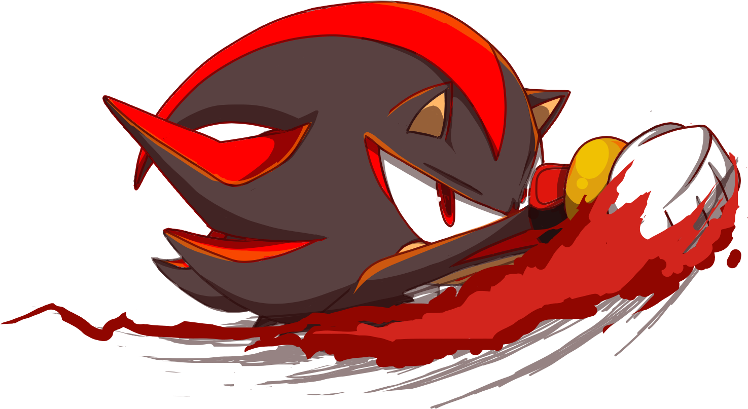 Ask Shadow The Hedgehog - Shadow The Hedgehog Fan Art (2000x1000), Png Download