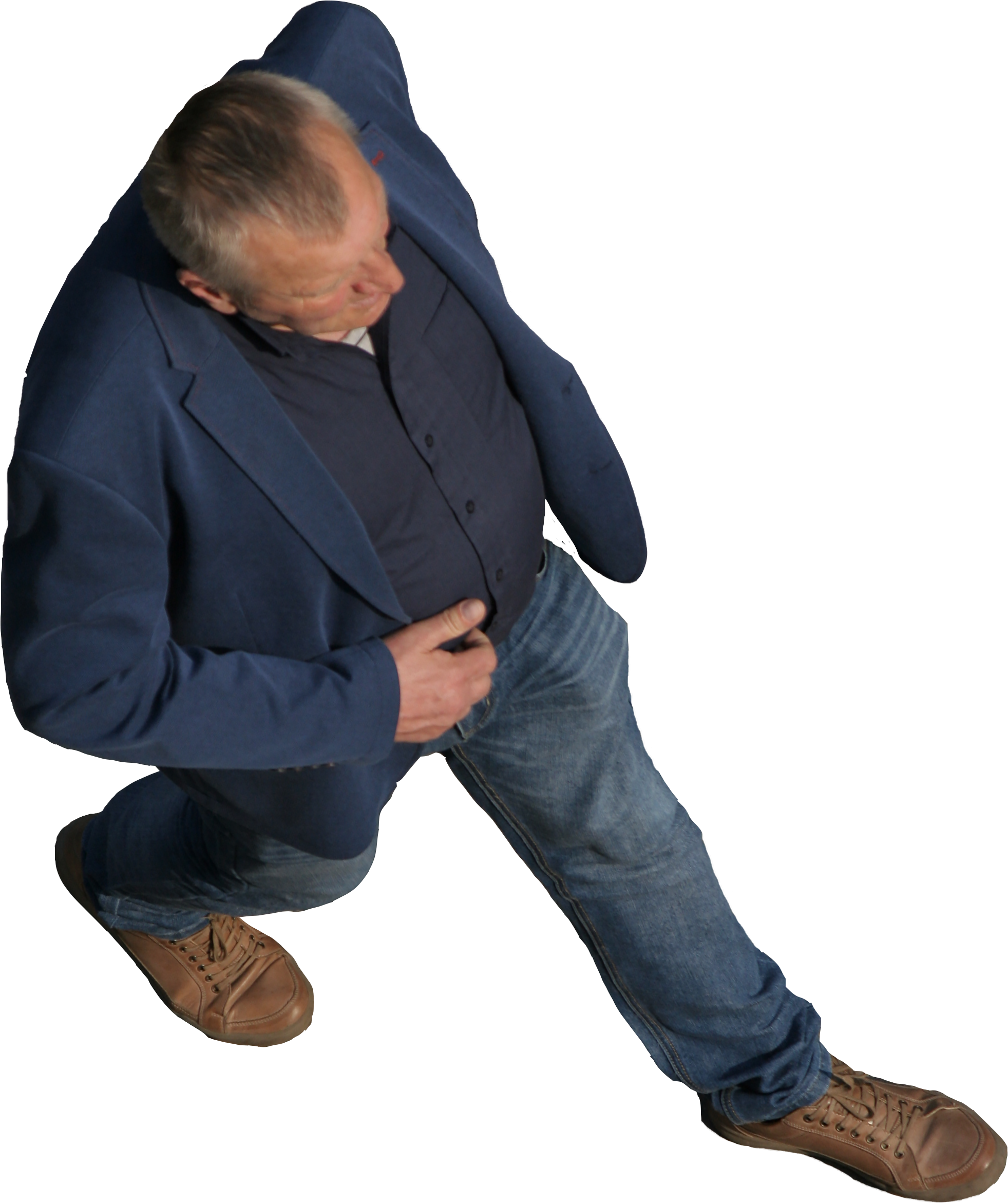 2d People - Sitting Old People Png (2304x2608), Png Download
