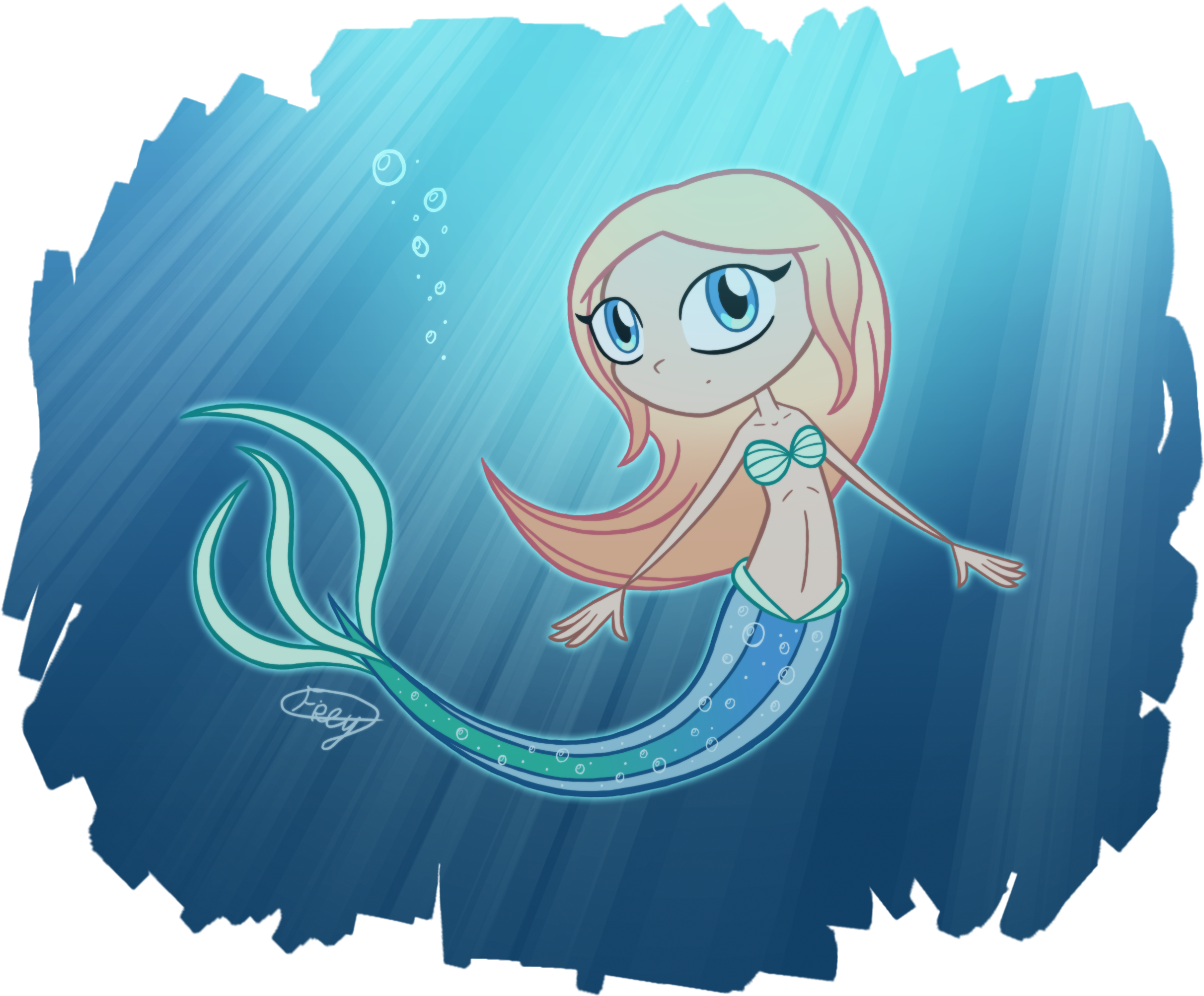The Little Mermaid (2430x2010), Png Download