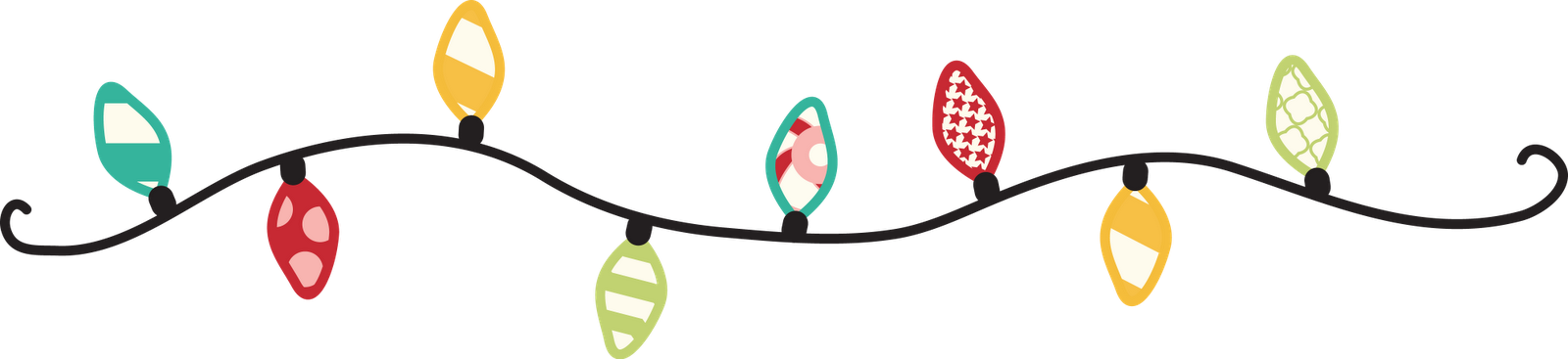 Guest Post - Christmas Light Line Png (1600x367), Png Download