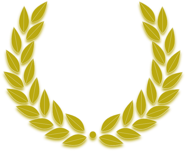 Image Transparent Download Fern Clipart Olive - Laurel Wreath (600x488), Png Download