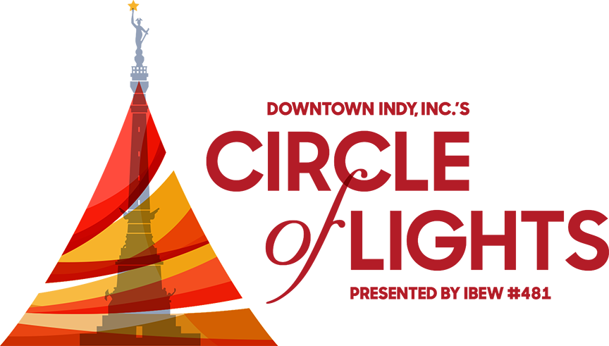 Circle Of Lights Logo (864x491), Png Download