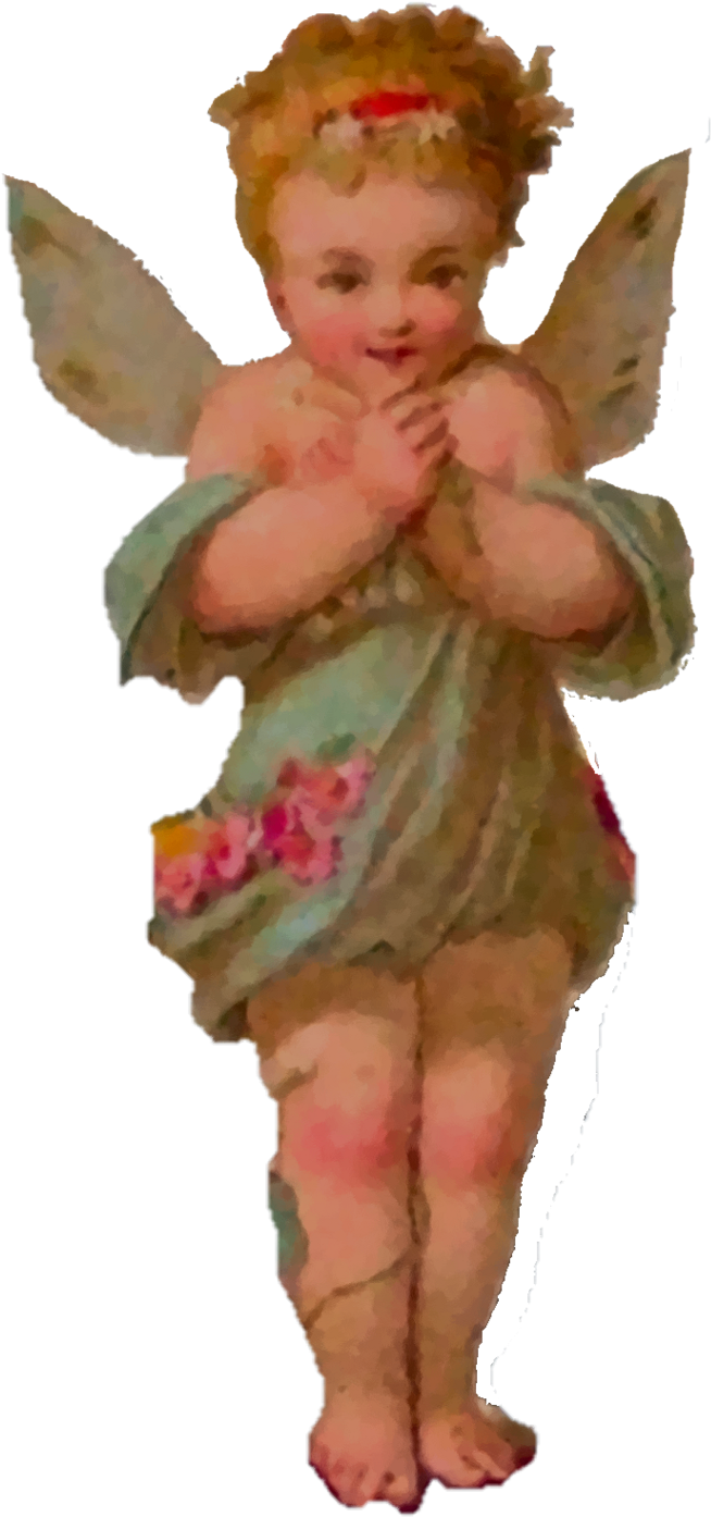 Images For Victorian Christmas Tree Clipart - Victorian Angel Clip Art (900x1518), Png Download