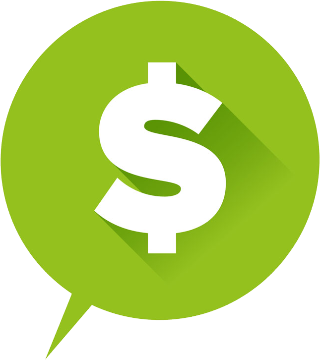 Clipart Stock United States Money Art Icon Transprent - Dollar Sign (1000x1000), Png Download