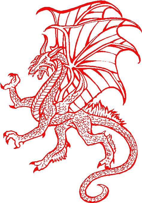 I've Been Watching The Moon Get Eaten By The Dragon - Chinese Dragon Png (557x821), Png Download