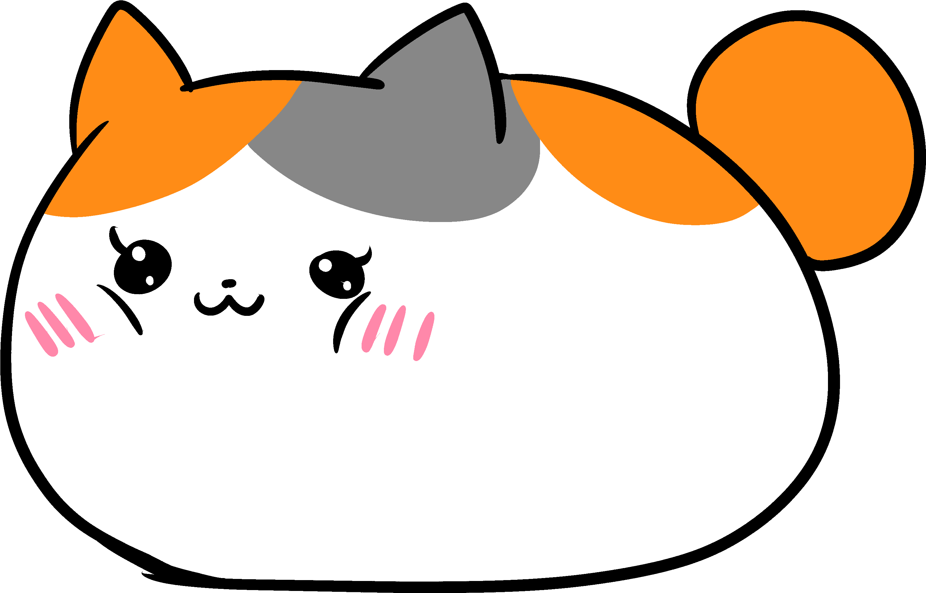 For Your Discord Server - Cat Emote Discord (3507x2480), Png Download