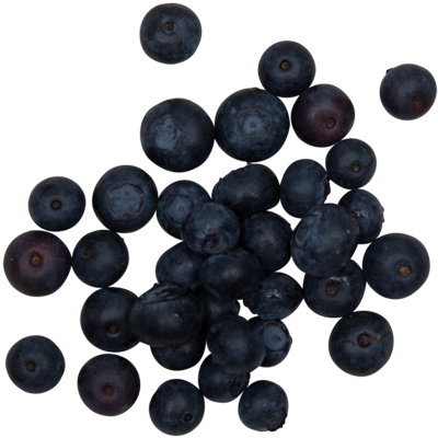 Blueberries - Smoothie (400x400), Png Download