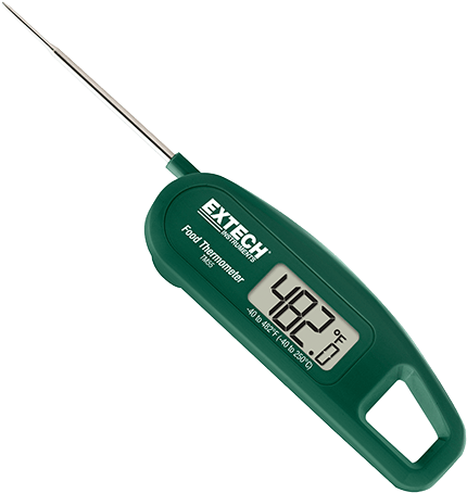 Pocket Fold-up Food Thermometer, Nsf Certified - Extech Tm55 (494x500), Png Download