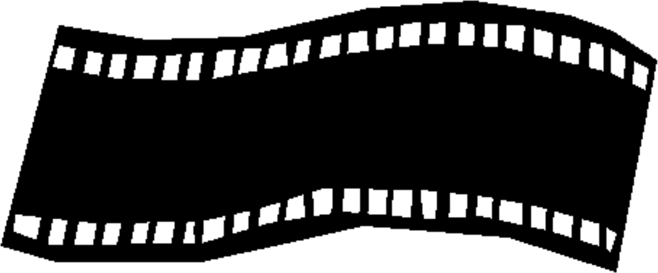 Big Image - Film Strip Png (2242x933), Png Download