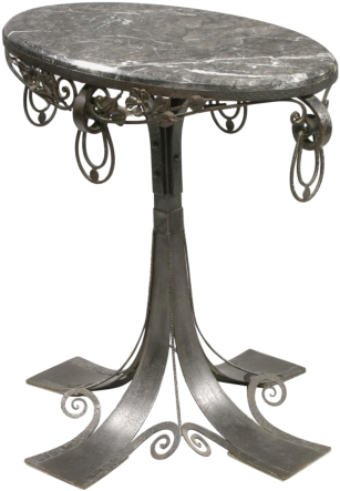 Art Deco - End Table (736x460), Png Download
