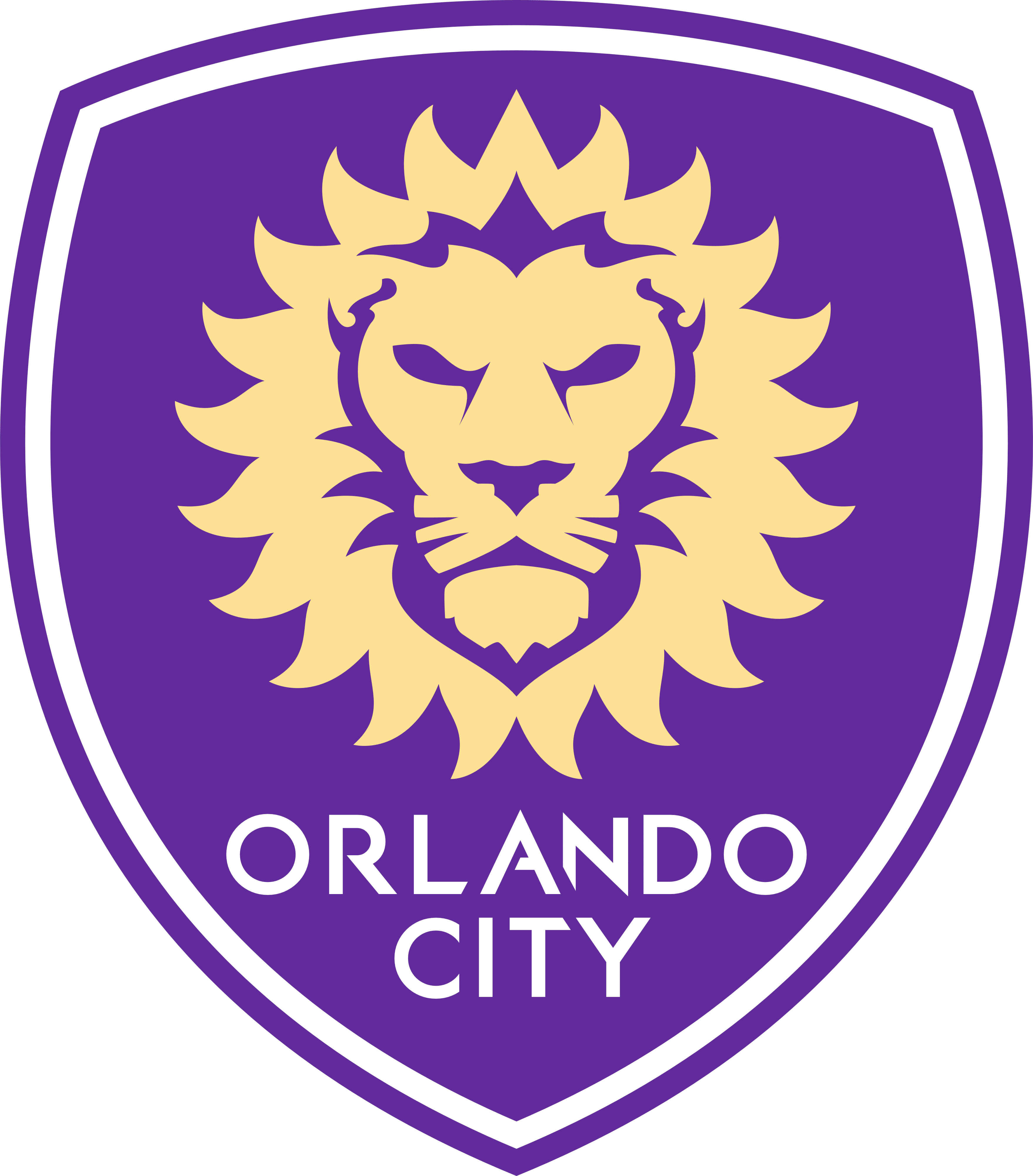 Orlando City Sc Logo Transparent - Logo Orlando City (2400x2700), Png Download