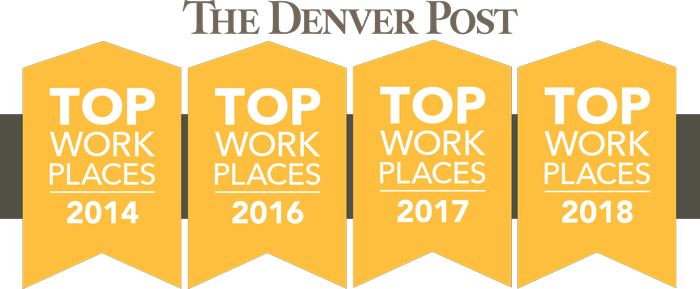Denver Post Top Workplaces - Denver Post Top Workplaces Logo (700x289), Png Download