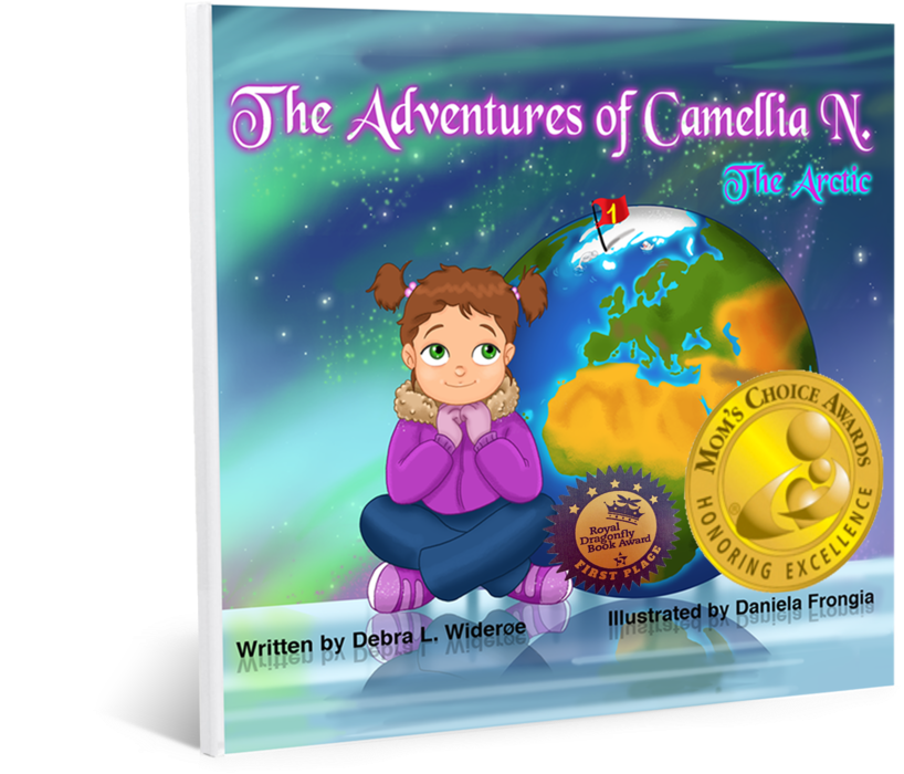 Arctic Book - Adventures Of Camellia N. By Debra Wideroe (1000x789), Png Download