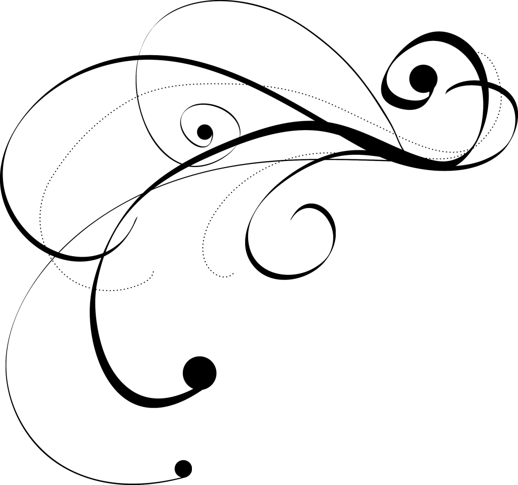 Vine Clipart Flourishes - Flourish Png (1023x958), Png Download