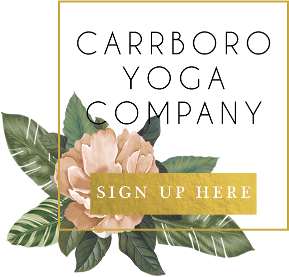 Carrboro Yoga Button Pink Flower - Carrboro Yoga Company (600x600), Png Download
