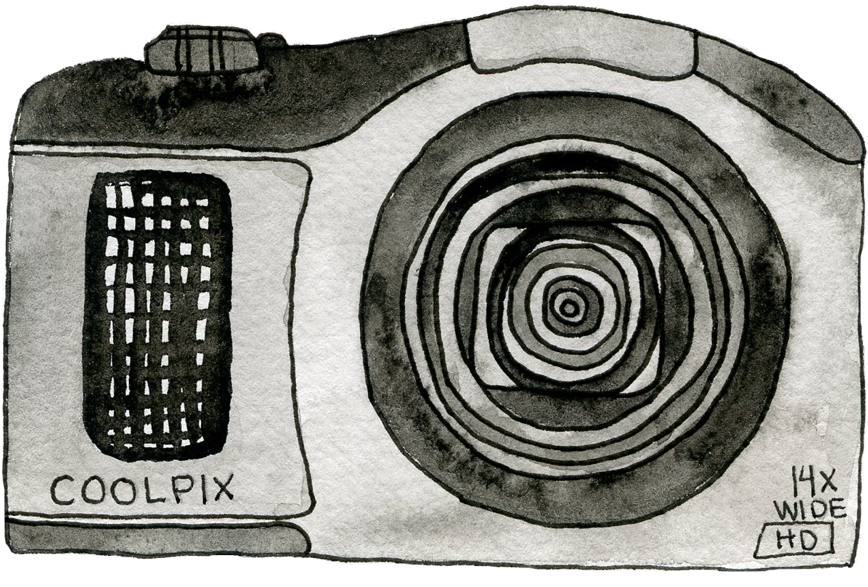 Videocamerawatercolor - Videocamerawatercolor - Sketch (900x599), Png Download