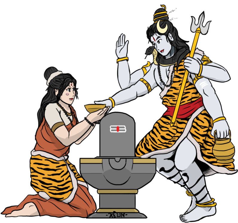 Mahadev Png Download Image - Lord Shiva Cartoon Psd (1024x768), Png Download