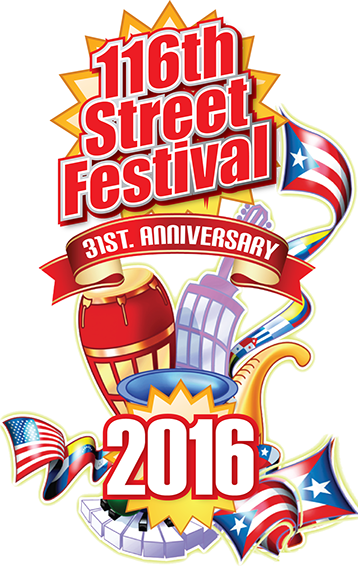 The Th Street Festival North Easts Biggest - 116th Street Festival Logo (358x566), Png Download