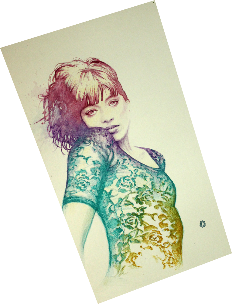 Untitled Girl - Artist (764x1000), Png Download