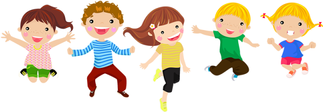 Happy Children, Children, Cartoons, Vectors Png And - Children Cartoon Png (640x640), Png Download