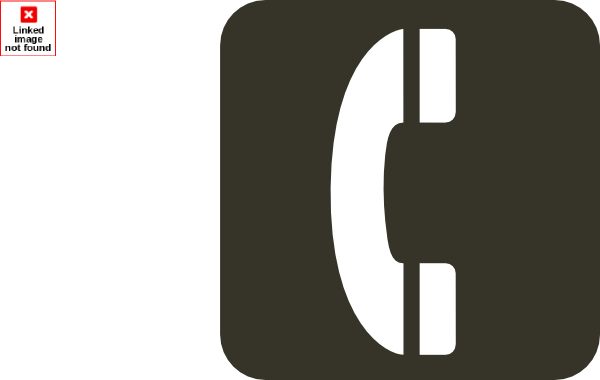 Dark Green Phone Clip Art At Clker - Bezel For Stainless Steel Fire Telephone Type A Outst (600x380), Png Download