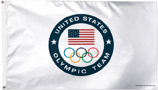 Olympics Team Usa Flag - Team Usa Olympic Flag (520x416), Png Download