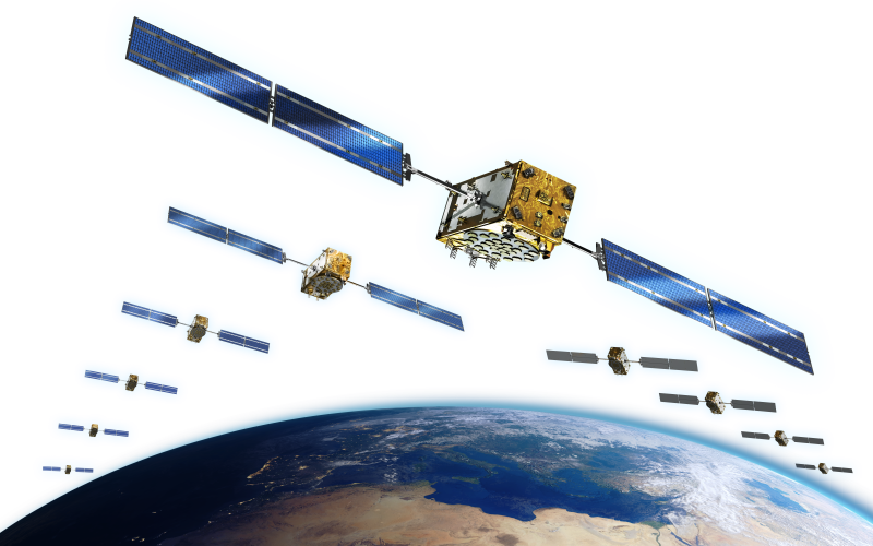 Galileo Satellite Png (800x500), Png Download