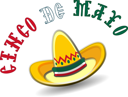 Cinco De Mayo Mexico Calavera Day Of The Dead Party - Cinco De Mayo (450x340), Png Download