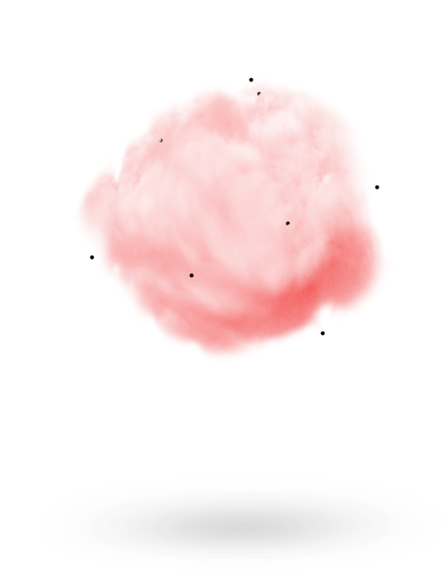 Watermelon Puff - Drawing (750x1000), Png Download
