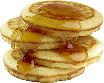 Transparent Pancakes Clip Free - Pancakes Transparent (400x320), Png Download
