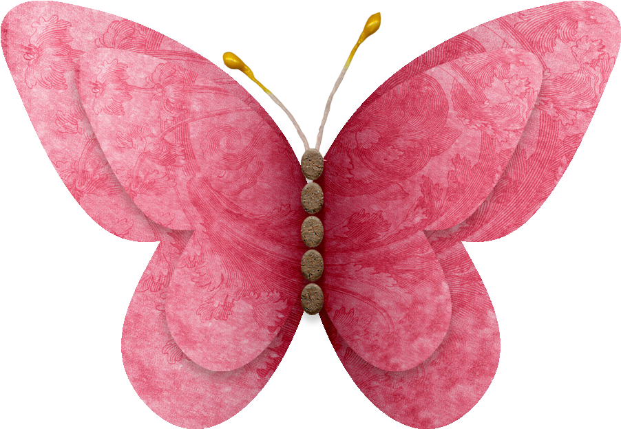 Happy Valentine's Day Elements 2014 - Butterflies Valentines Day (968x681), Png Download