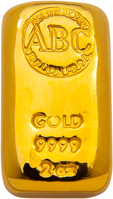 Gold Abc Bullion Cast Bar Png - Gold (800x800), Png Download
