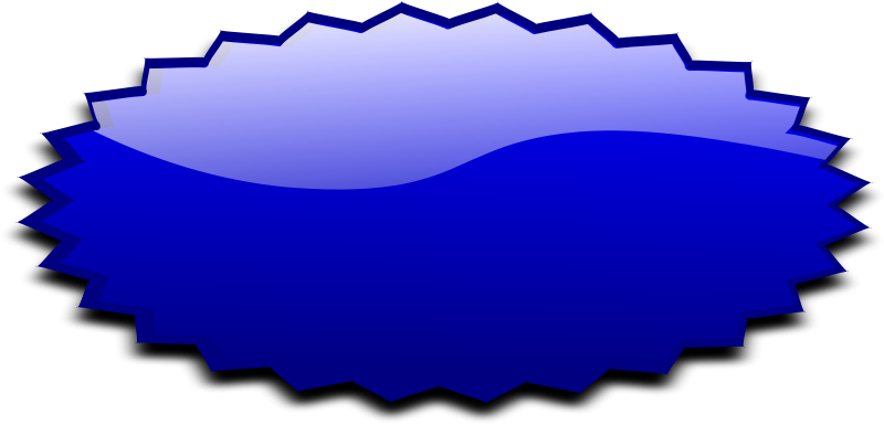 This Free Clipart Png Design Of Stars Blue Banner Clipart (900x427), Png Download