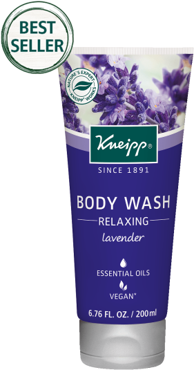 Lavender Best Selling Body Wash - Kneipp Balancing Lavender Body Wash (200ml) (400x600), Png Download