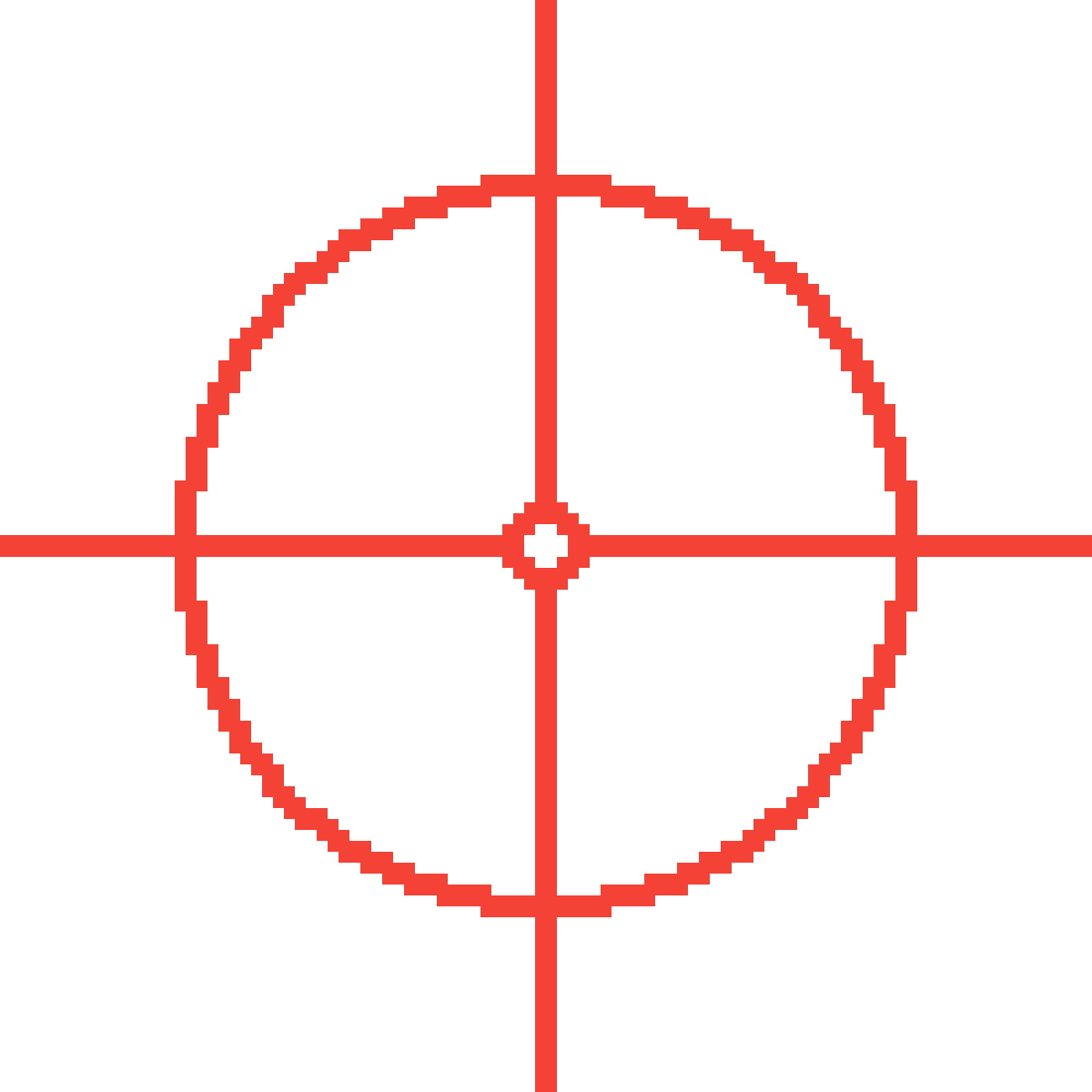 Reticle Telescopic Sight Computer Icons Clip Art - Chicago Bears Logos, Uniforms, And Mascots (1200x1200), Png Download