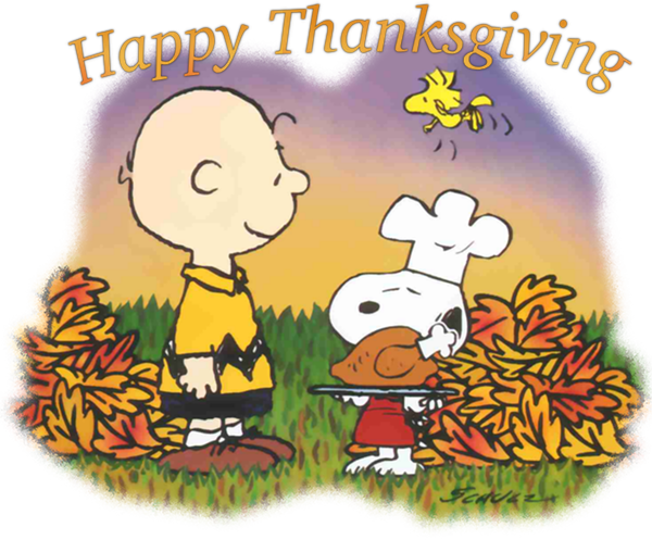 Snoopy Thanksgiving Cliparts - Happy Thanksgiving Day Canada (600x497), Png Download