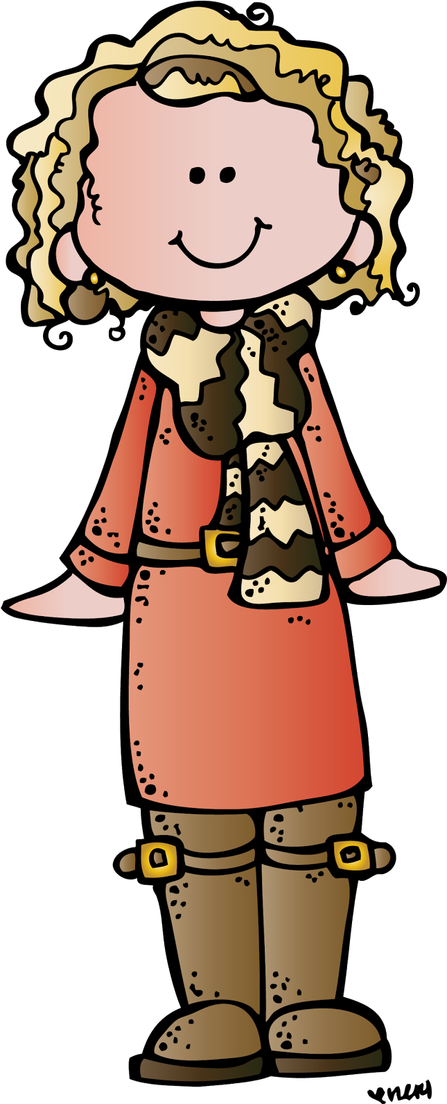 Diane Romo %28c%29 Melonheadz Illustrating Llc 2014 - Melonheadz Happy Teacher Clipart Png (650x1600), Png Download