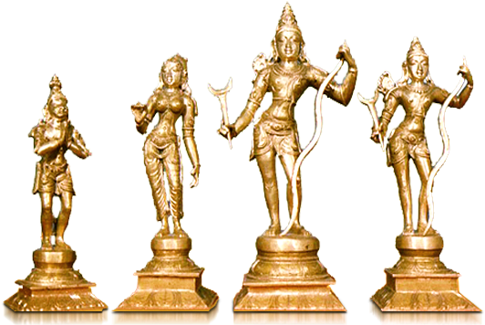 We Welcome All To Mahamaham-southern Kumbamela - Bronze Sculpture (990x482), Png Download
