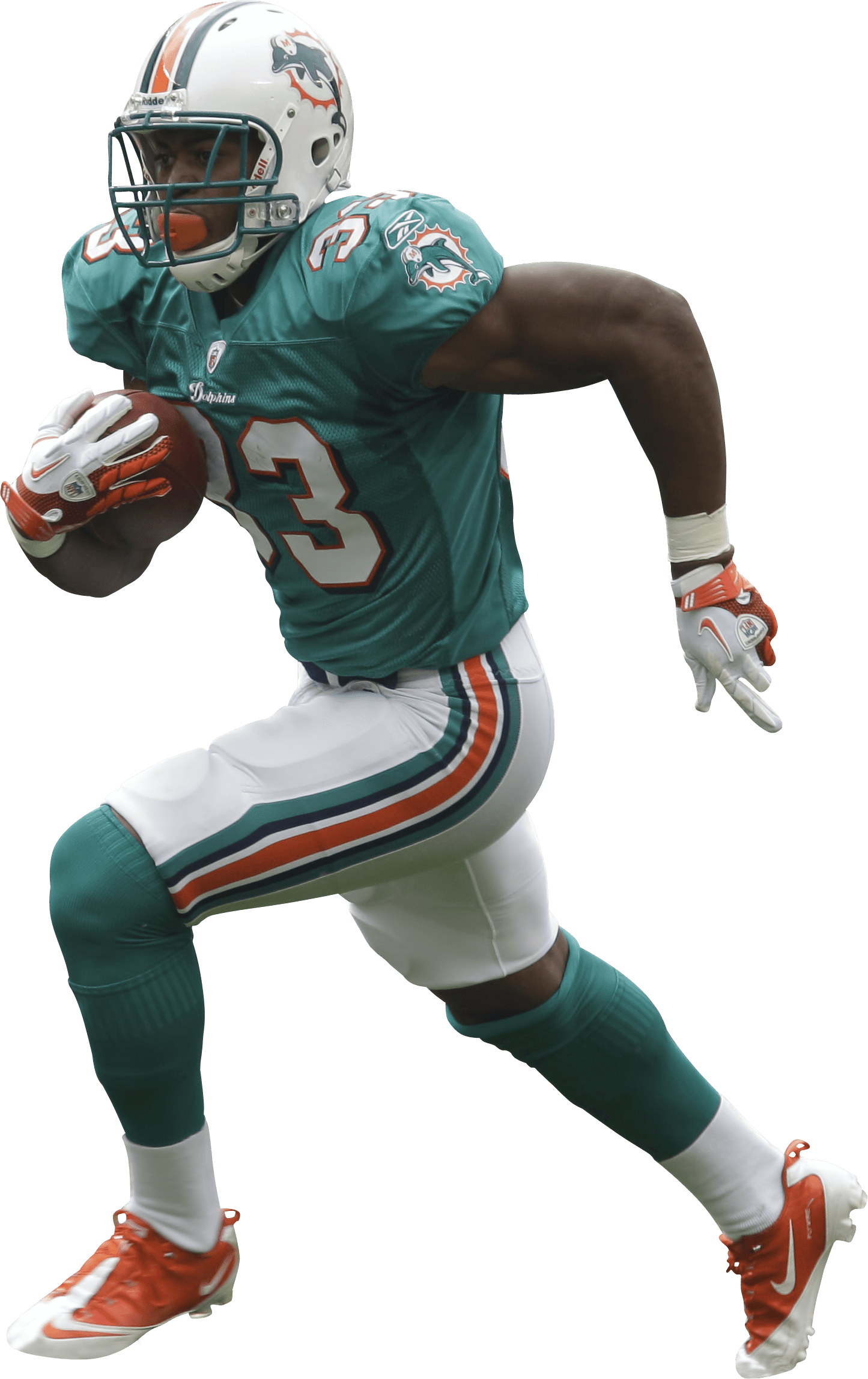 Miami Dolphins Logo Transparent Png - Dolphins Player Png (1445x2296), Png Download