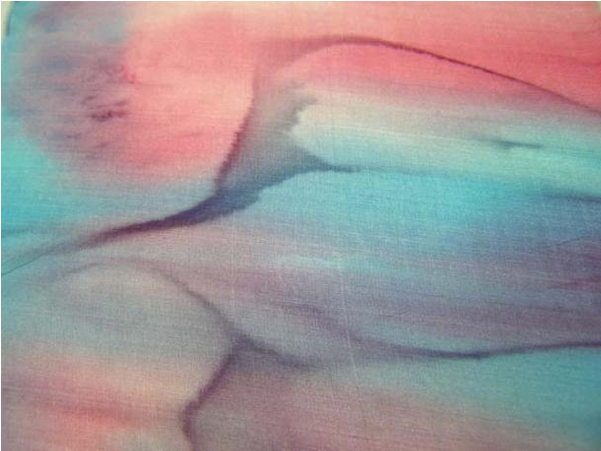 Silk Scarves Women's Clothing-silk Scarf - Pink & Turquoise Silk ‘tichel’ Headscarf By Galilee (600x600), Png Download