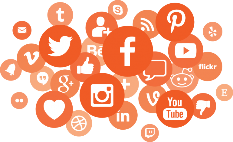 Social Media 101 For Photographers - Social Media Marketing Orange (770x471), Png Download