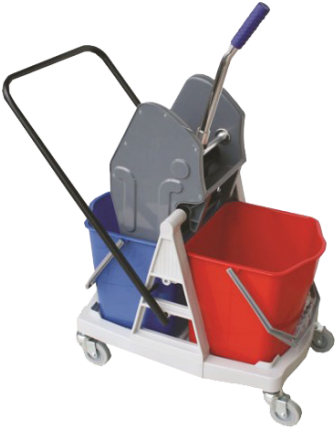 Mop Bucket Cart (456x456), Png Download