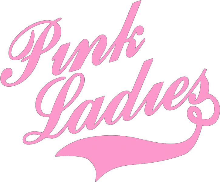 Pink Ladies Grease Logo (767x648), Png Download