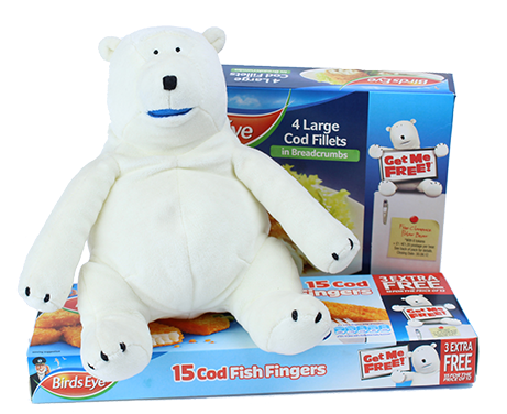Birds Eye Bears Clarence (500x500), Png Download