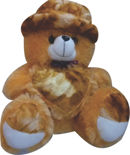 Brown Teddy Bear Soft Toy - Teddy Bear (419x500), Png Download