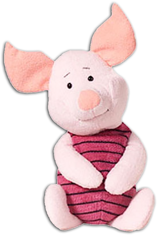 Piglet Toy Stuffed Animal Winnie The Pooh Plush Toys - Piglet Stuffed Animal (518x752), Png Download