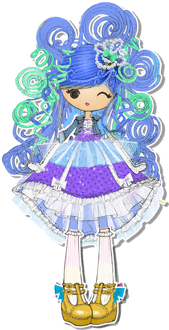 12 - Lalaloopsy Peacock (360x720), Png Download